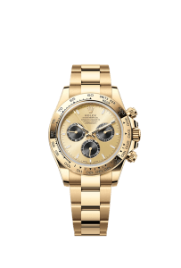 Rolex Cosmograph Daytona 40mm, 18k Yellow Gold, Ref# 126508-0006