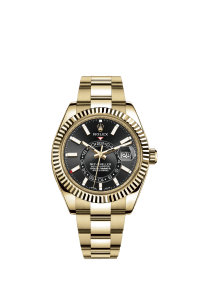 Rolex Sky-Dweller 42mm, 18k Yellow Gold, Ref# 326938-0004