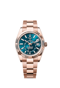 Rolex Sky-Dweller, 42mm, 18k Everose Gold, Ref# 336935-0001