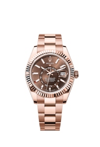 Rolex Sky-Dweller, 42mm, 18k Everose Gold, Ref# 336935-0002