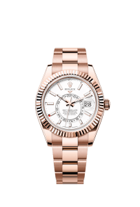 Rolex Sky-Dweller, 42mm, 18k Everose Gold, Ref# 336935-0003