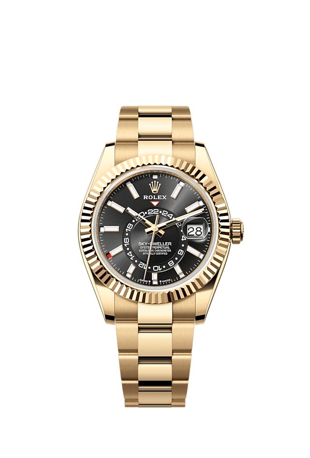 Rolex Sky-Dweller, 42mm, 18k Yellow Gold, Ref# 336938-0002