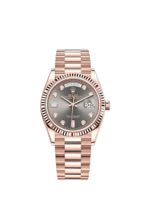 Rolex Day-Date, 36mm, 18k Everose Gold, Ref# 128235-0050