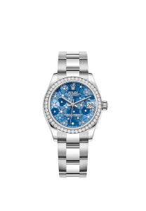 Rolex Datejust 31mm, Oystersteel and 18k White Gold with Diamonds, Ref# 278384rbr-0039